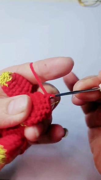 小马肚皮和腿分解视频#手工diy毛线编织 #手工教程 #手工编织