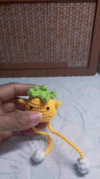 #创作者中心 #创作灵感 可拉伸小番茄🍅钩织教程(一)