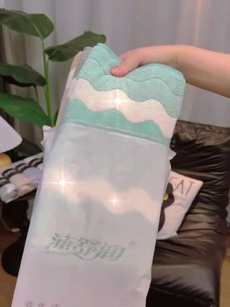 沐舒润新款5条优惠装大毛巾 颜色好看 清新 加大加厚 强吸水不掉毛 还是母婴A类级别