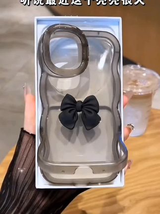立体蝴蝶结苹果vivo华为oppo小米iPhone16双支架创意手机壳#手机壳#爆款热卖中@DOU+小助手 @DOU+好生意