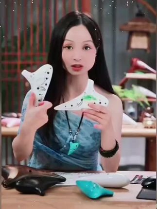 陶笛12孔AC调专业演奏初学,十二孔陶笛中音 民族乐器!#乐器 #乐器演奏 #陶笛 #陶笛演奏 #直播回放