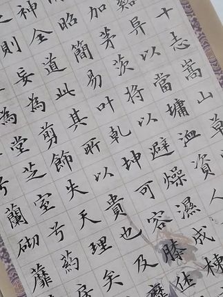 #小楷 #坚持练字 #写字是一种生活