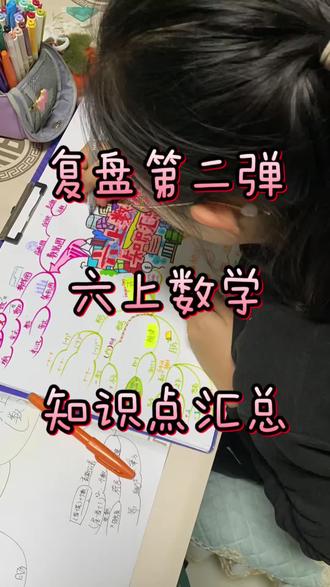 #数学思维导图,六上数学知识点,导图汇总,精准查漏,吃透知识,这份总结是沉淀,更是马年新学期的底气✌️