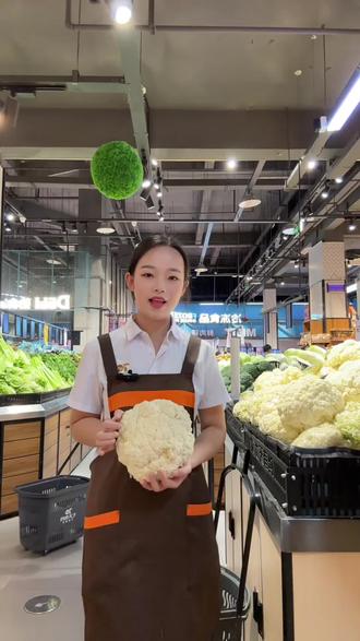 精品花菜便宜卖了,便宜卖了#生鲜超市日常 #超市买菜 #新鲜看得见买菜更方便