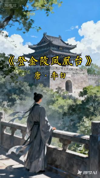 古诗词系列—《登金陵凤凰台》
凤凰台上凤凰游#国学 #诗词 #学古诗 #国学智慧 #国学文化