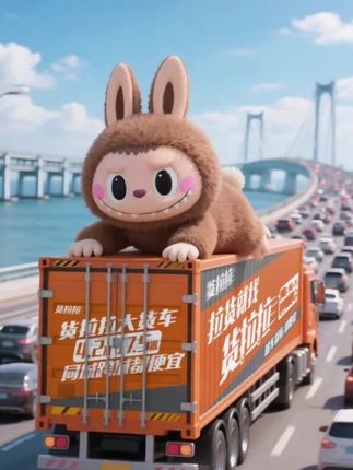 彩色玛特拉拉布可爱毛绒玩具#玩偶生日礼物公仔大型#也太可爱了吧 #少女心爆棚 #精选好物