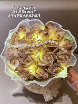 收到了好朋友送的礼物 好朋友的爱永远拿的出手 #礼物 #好朋友 #永生花 #玫瑰花