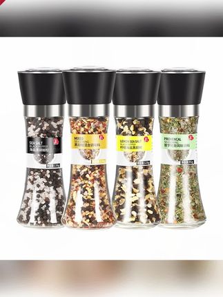 郝邵文推荐 姜老大海盐黑胡椒混合调味料牛排水煮菜沙拉提鲜椒香柠檬海盐#姜老大调味料#水煮菜调味料#黑胡椒调味料#混合调味料#调味料