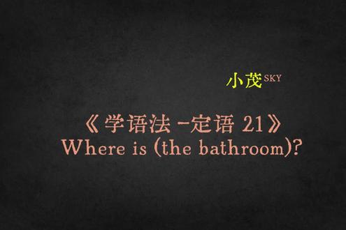 前置定语修饰名词 #大学英语 #四六级 #考研