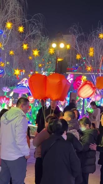 灯展表演烟花一览风采#池神庙 #七彩祥云