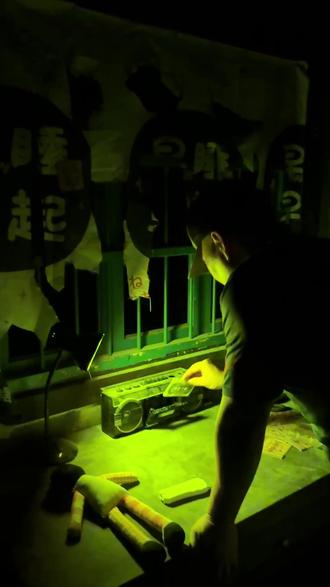 燕郊惊现神秘实景密室逃脱#密室逃脱