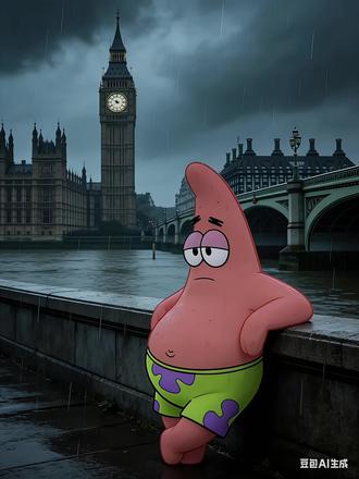 救赎尼古丁ai指令制作教程来啦 #派大星 #我在伦敦努力的逗你笑 #犹豫 #豆包ai #豆包出大片有两把刷子 犹豫梗ai口令制作教程 犹豫伦敦图片怎么做