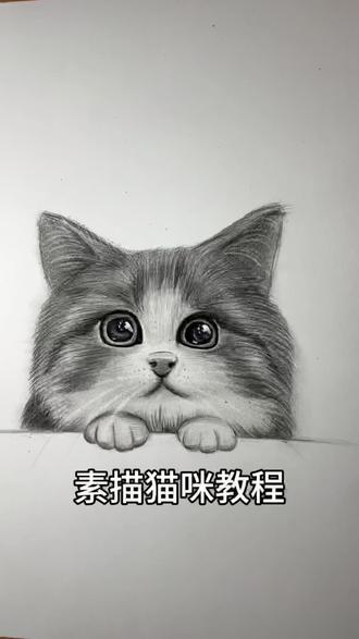 简单又好学的猫咪画法,宝子们跟着练,第一次就能画出可爱的猫咪,赶快点赞收藏学起来吧#猫咪画法#零基础学画画 #灵魂画手入口 #没点艺术细胞刷不到