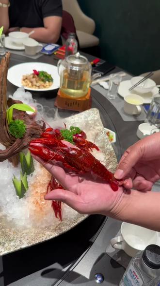 干了餐饮我才知道这个大龙虾叫炮头😂真的很过瘾,冰镇龙虾相当哇噻!#龙城宴 #又到了炫小龙虾的季节 #龙虾新吃法 #龙虾的正确吃法 #五一美食主线任务