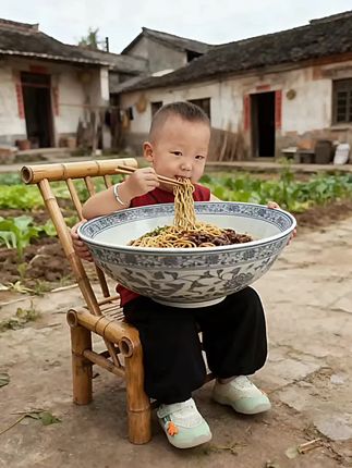 大家好,看我孙子吃饭乖不乖 #我的独家巨物手办展