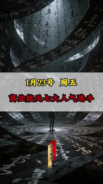 商业航天七大人气选手#商业航天 #热点财经 #航天