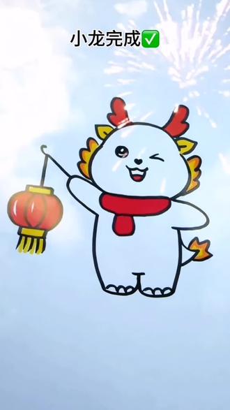 一起来试试吧!#儿童简笔画#亲子简笔画