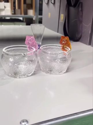 晶焱猫猫公杯纯手工公道杯超薄胎分茶高档创意简约防烫轻奢耐热茶#好东西一起分享