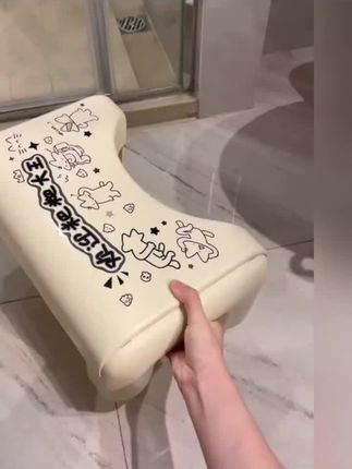 这个马桶凳简直是蹲坑必备啊!!!#马桶凳 #垫脚凳 #厕所搭子 #卫生间好物 #好物推荐🔥