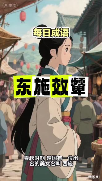 成语寓言《东施效颦》:盲目模仿,只会弄巧成拙。
#成语故事 #儿童动画 #每日朗读