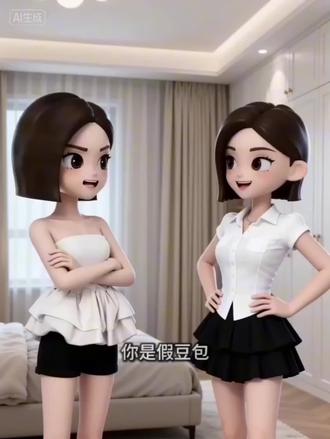 真假豆包大对决!一句话直接辨真伪~#豆包 #搞笑 #真假豆包