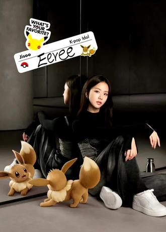 大事很妙 jisoo与宝可梦合作30周年宣传片在Super Bowl亮相 期待更多合作与周边#金智秀 #金智秀jisoo #jisoo #宝可梦