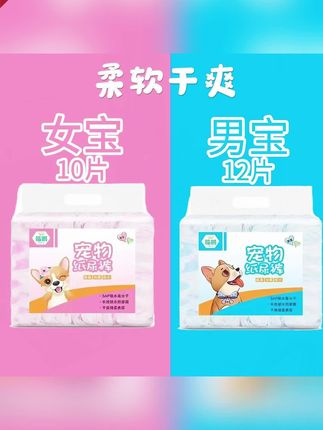 郝邵文推荐 狗狗生理裤母狗尿不湿宠物一次性安全生理防公狗骚扰裤+试用1片 #狗狗生理裤 #母狗尿不湿 #一次性尿不湿 #宠物尿不湿 #宠物纸尿裤