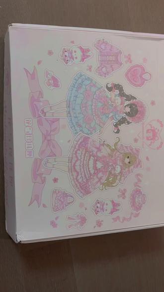 樱花树下的告白开箱,有色差存在实物为准
#樱花树下的告白sp #lolita #花与珍珠匣 #樱花树下的告白 #开箱视频