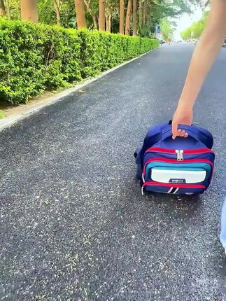 #书包 巴布豆女童书包小学生减负护脊轻便儿童双肩包女孩#双肩包 #儿童书包 #小学生书包 #学生书包
