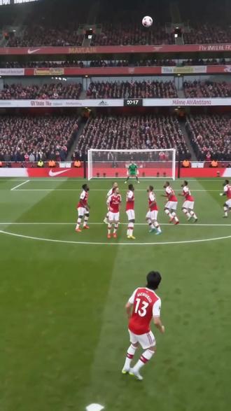 #AI酋长球场任意球时刻 #随变ai随便玩