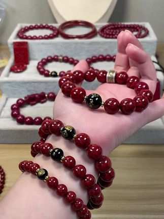 #高品质朱砂#朱砂手串 #十二生肖 #男女同款 #高含量朱砂
