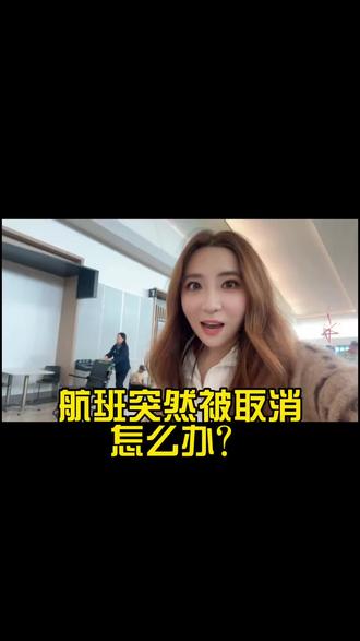 航班突然被取消怎么办? #旅行