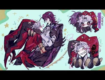 我错了,我去画稿了。#同人 #怪胎马戏团 #怪诞马戏团 #怪诞马戏团oc #绘画过程