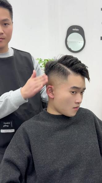 整个发型 让玉芬回心转意#沉浸式理发 #理发不废话