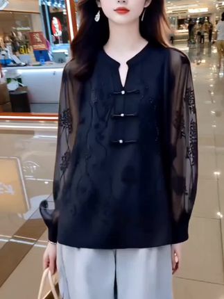 #时尚气质穿搭 #雪纺衫#大码女装120斤到220斤