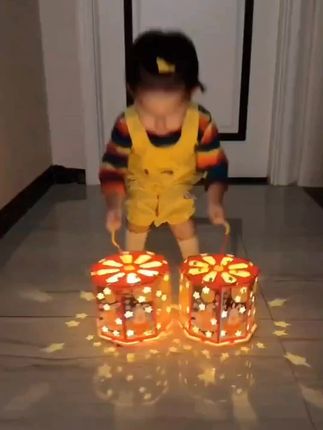 #花灯 #手提花灯#投影灯 #儿童玩具