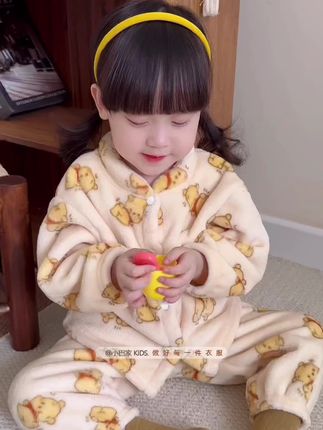 #高品质童装 #儿童家居服 #秋冬新款