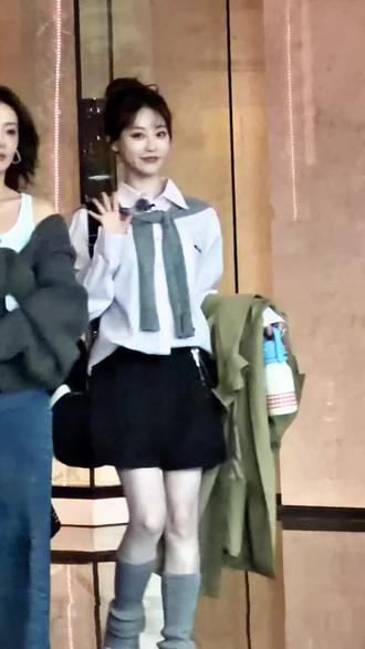 学妹我喜欢你#祝绪丹 #周五晚高疯 #甜妹 #追星线下