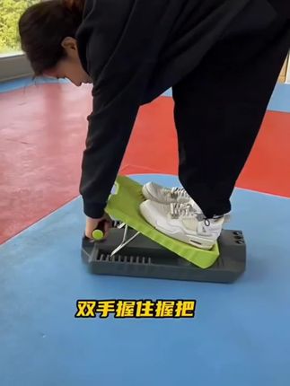 夺冠坐位体前屈训练器中考专用站立拉伸瘦小腿神器儿童矫正拉筋板