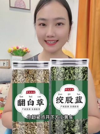 #翻白草 #绞股蓝 #翻白草绞股蓝茶