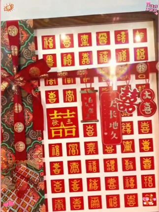 #超便宜超划算 #新婚礼物 #手工新婚礼物 #手工临摹百喜图 #喜庆用品
