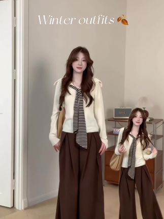 秋气质感穿搭我拿捏了 #韩系穿搭 #ootd穿搭 #今天穿什么 #温柔穿搭 #秋冬穿搭