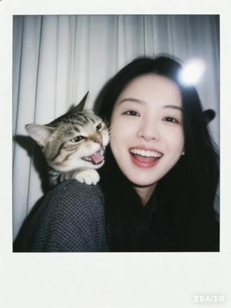 豆包太权威了~和猫咪相拥合照ai指令教程来啦!#豆包#豆包ai #豆包P图已经nextlevel了#和宠物合照#和宠物合照指令 和猫咪合照 和自家萌宠合照