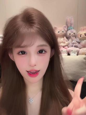 真的好自然!平时想尝试齐刘海但又不舍得剪 就可以买个这种头顶假发片尝试一下#假发#增加发量#我可真会买#拯救发际线