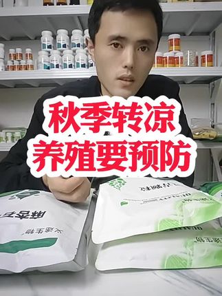 秋季养殖一定要做好预防#科学养猪 #家禽养殖 #板青颗粒 #养殖技术