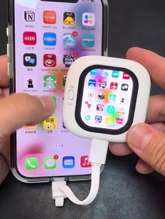 CYNOVA手机显示屏适用iphone后置摄像头自拍迷你便携随拍宝取景器#定向士官福利 #核潜艇精神 #定向军士福利待遇 #军人为什么优先