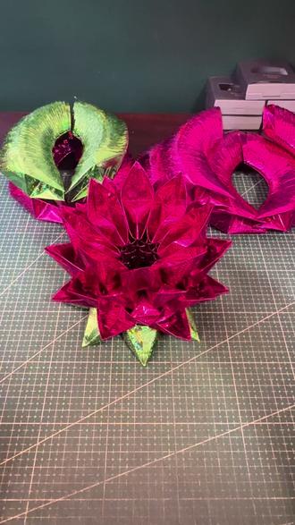 【九莲灯】教程1️⃣#手工折纸教程