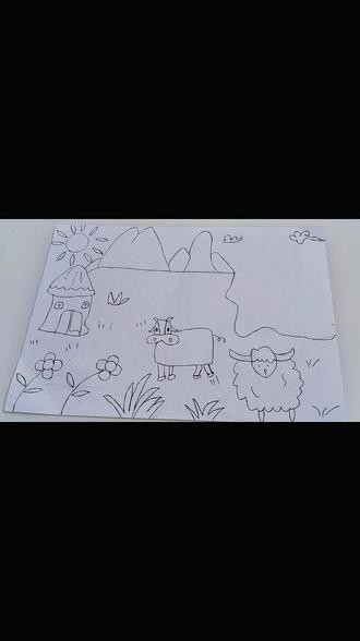 #简笔画 #二年级古诗配画 猜猜是那两首