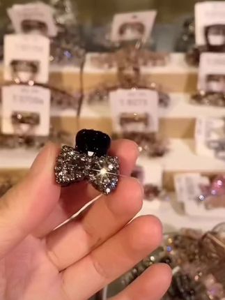 #2公分蝴蝶结小夹子迷你小抓夹刘海夹碎发夹侧耳边夹头饰网红发饰 #刘海小抓夹 #小抓夹发型教程 #日常发型分享 #编发简单易学