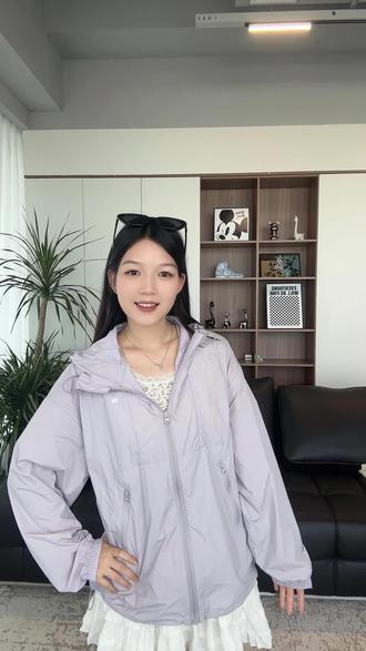 山系松弛感!被#赵露思同款 的茉寻山系防晒衣狠狠拿捏住了~不闷汗不臃肿#茉寻防晒衣 #甜妹穿搭 #通勤户外防晒#山系穿搭